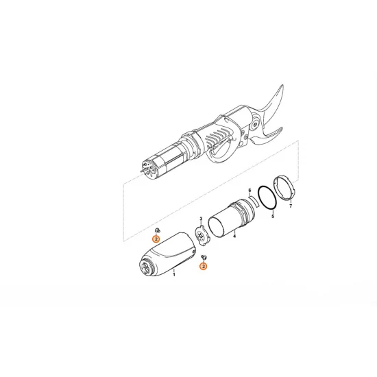 STIHL  Śruba M2x3 4861 951 9703